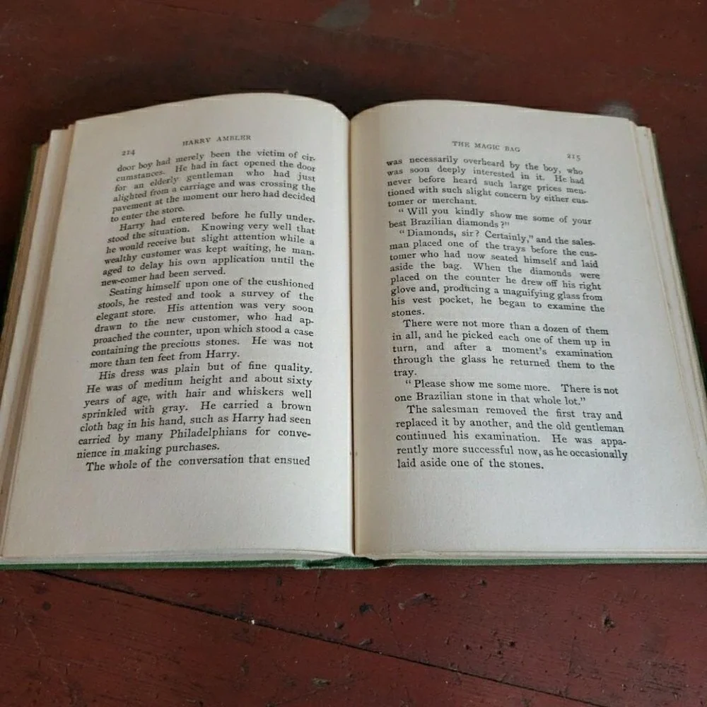 HARRY AMBLER by Sidney‎ Marlow (1917 Antique Hardcover Book)